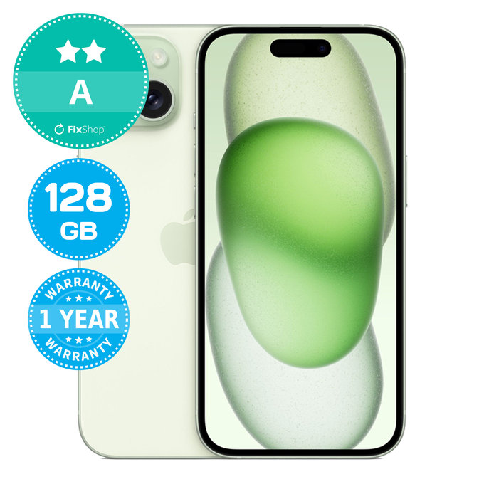 Apple iPhone 15 Green 128GB A Repasovaný
