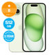 Apple iPhone 15 Green 512GB B Repasovaný