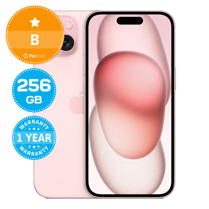 Apple iPhone 15 Pink 256GB B Repasovaný