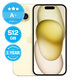 Apple iPhone 15 Yellow 512GB A+ Repasovaný