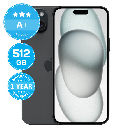 Apple iPhone 15 Plus Black 512GB A+ Repasovaný