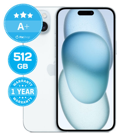 Apple iPhone 15 Plus Blue 512GB A+ Repasovaný