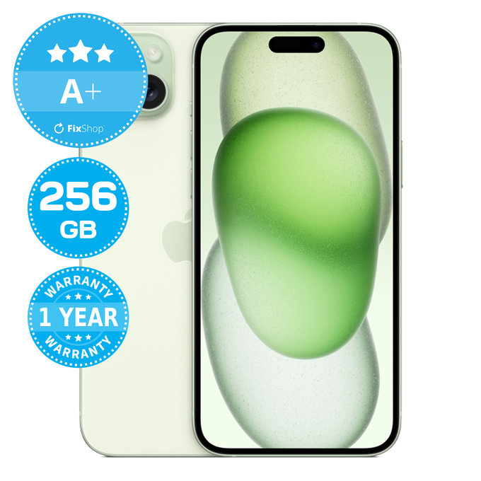 Apple iPhone 15 Plus Green 256GB A+ Repasovaný