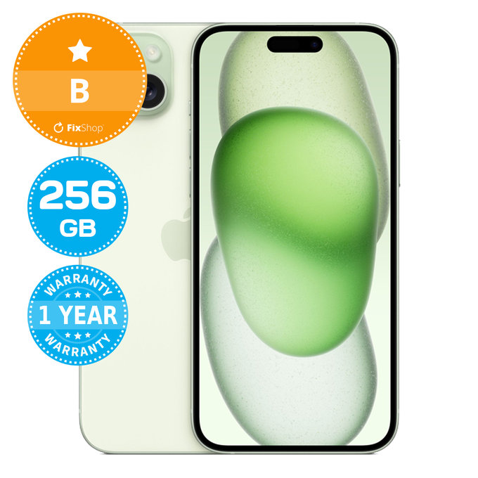 Apple iPhone 15 Plus Green 256GB B Repasovaný