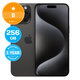 Apple iPhone 15 Pro Max Black Titanium 256GB B Repasovaný