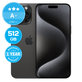 Apple iPhone 15 Pro Max Black Titanium 512GB A+ Repasovaný