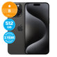 Apple iPhone 15 Pro Max Black Titanium 512GB B Repasovaný