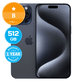 Apple iPhone 15 Pro Max Blue Titanium 512GB B Repasovaný