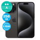 Apple iPhone 15 Pro Black Titanium 256GB A Repasovaný