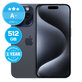 Apple iPhone 15 Pro Blue Titanium 512GB A+ Repasovaný