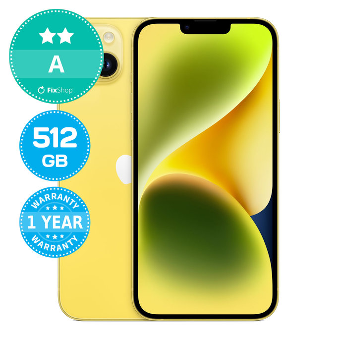 Apple iPhone 14 Plus Yellow 512GB A Repasovaný