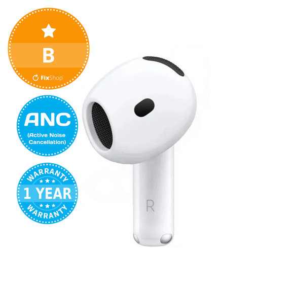 Náhradní Sluchátko pro Apple AirPods 4th Gen ANC (2024) – Pravé B