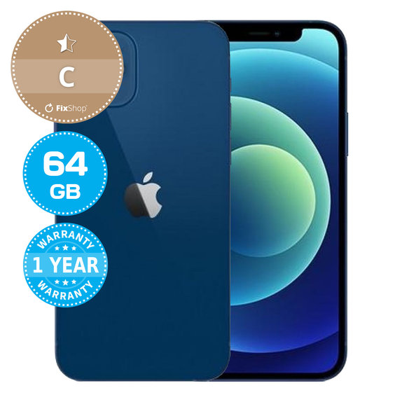 Apple iPhone 12 Blue 64GB C Repasovaný