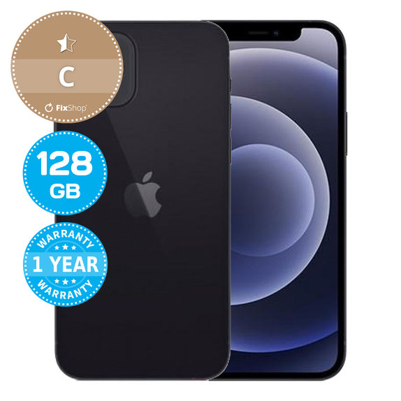 Apple iPhone 12 Black 128GB C Repasovaný