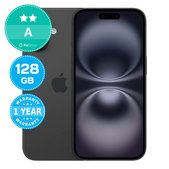 Apple iPhone 16 Black 128GB A Repasovaný