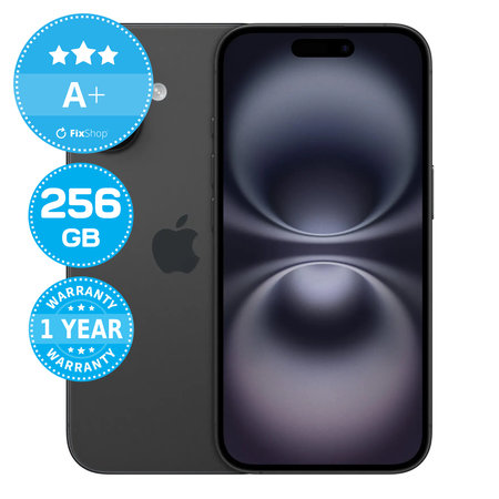Apple iPhone 16 Black 256GB A+ Repasovaný