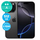 Apple iPhone 16 Pro Black Titanium 512GB A Repasovaný
