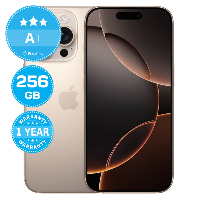 Apple iPhone 16 Pro Desert Titanium 256GB A+ Repasovaný