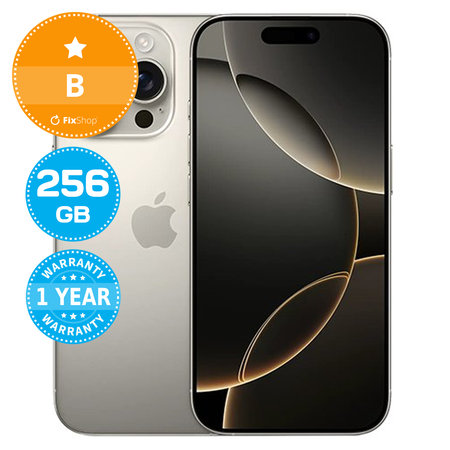 Apple iPhone 16 Pro Natural Titanium 256GB B Repasovaný