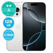 Apple iPhone 16 Pro White Titanium 128GB A Repasovaný