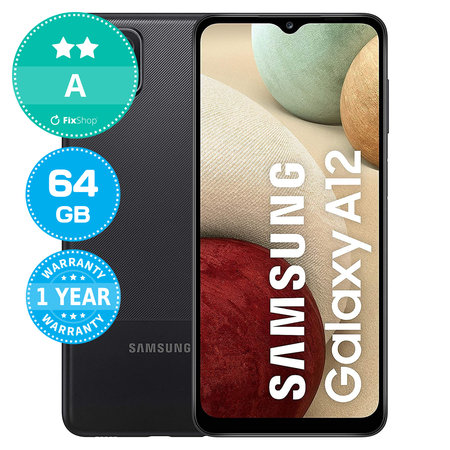 Samsung Galaxy A12 A125F Black 64GB A Repasovaný