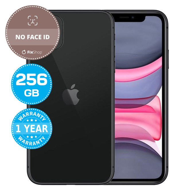 Apple iPhone 11 Black 256GB (Bez Face ID) Repasovaný