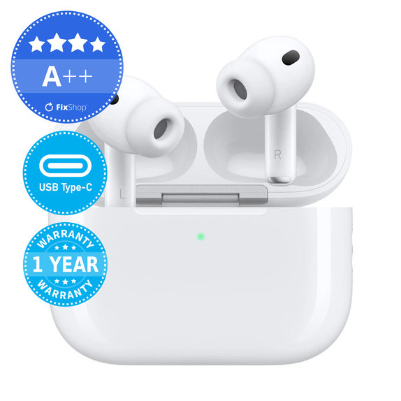 Apple AirPods Pro (3rd Gen) USB-C A++ Repasované