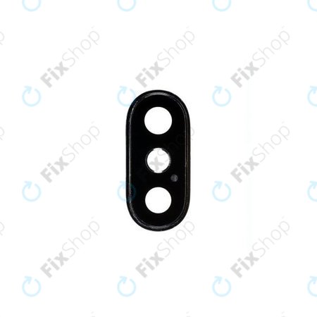 Apple iPhone X - Sklíčko Kamery s Rámem (Space Gray)