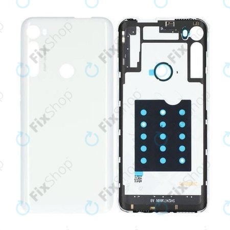 Motorola One Fusion Plus - Bateriový Kryt (Moonlight White)