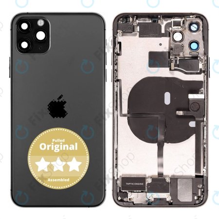 Apple iPhone 11 Pro Max - Zadní Housing (Space Gray) Pulled