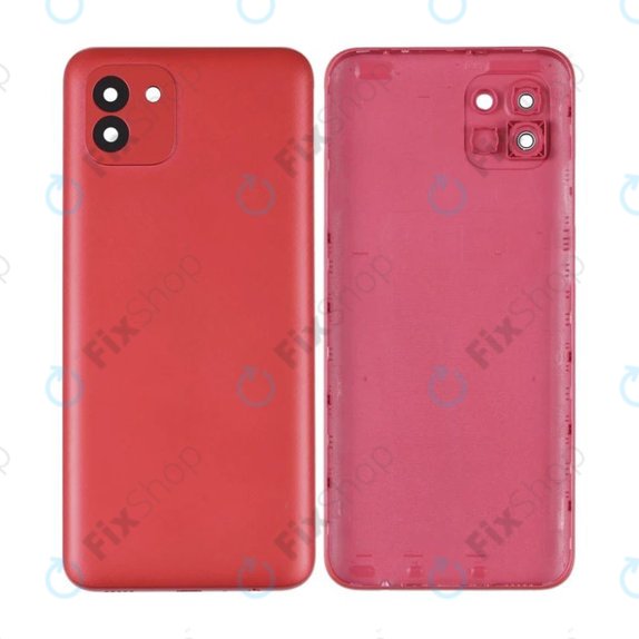 Samsung Galaxy A03 A035G - Bateriový Kryt (Red)
