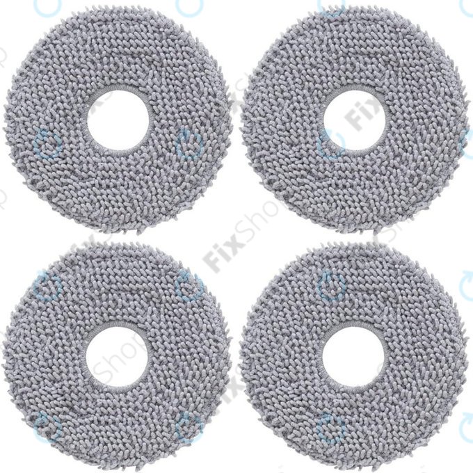 Mopovací útěrka, 4 ks pro Xiaomi Roborock Qrevo Curv, Qrevo Edge