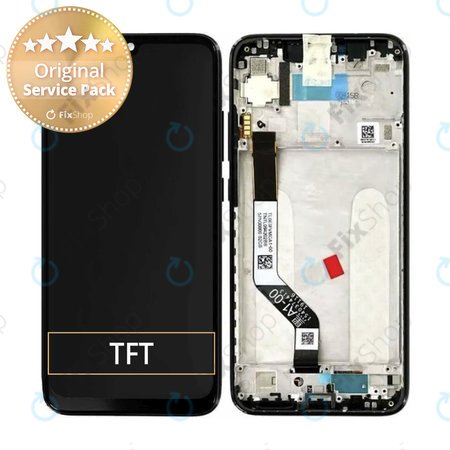 Xiaomi Redmi Note 7 M1901F7G M1901F7H - LCD Displej + Dotykové Sklo + Rám (White) - 560460002033 Genuine Service Pack