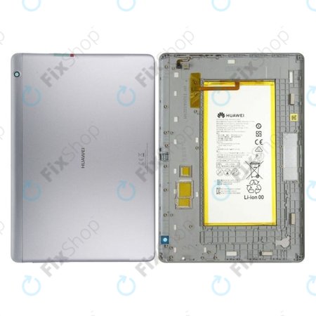Huawei MediaPad T3 10.0 AGS-L09 - Bateriový Kryt + Baterie (Space Grey) - 02351LEV, 02351KDH
