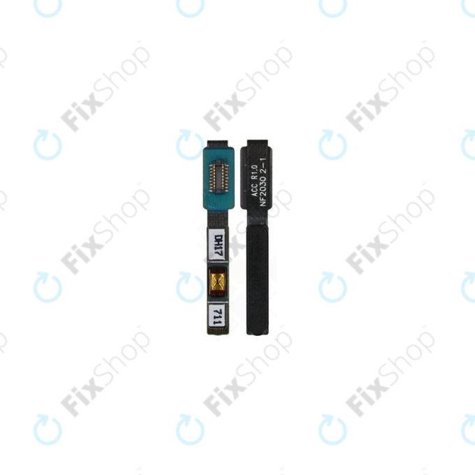 Sony Xperia 10 II, Xperia 1 II, Xperia 5 II - Senzor Otisku Prstu + Flex Kabel (Black) - A5019511A Genuine Service Pack