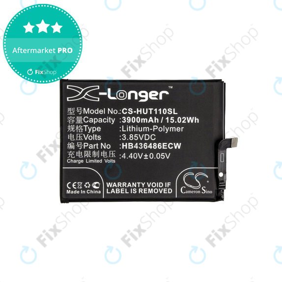 Huawei Mate 10 Lite, Mate 10 Pro, Mate 20, Nova 2i, P20 Pro, Honor View 20 - Baterie HB436486ECW 3900mAh HQ