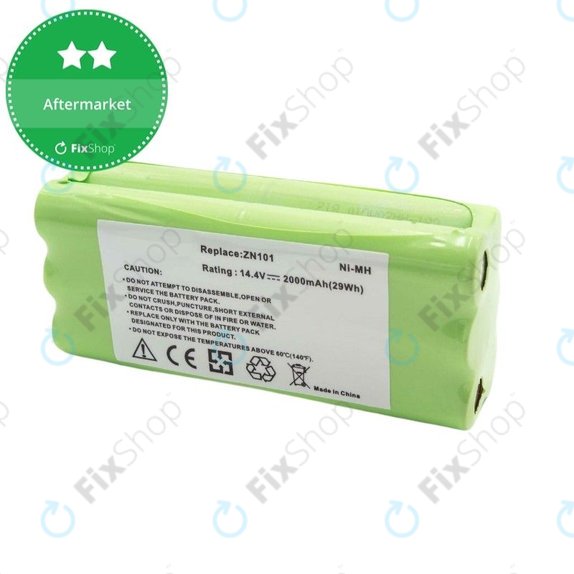 Ecovacs Dibea ZN101, K6, L6, Dirt Devil - Baterie 0606004 Ni-MH 14.4V 2000mAh