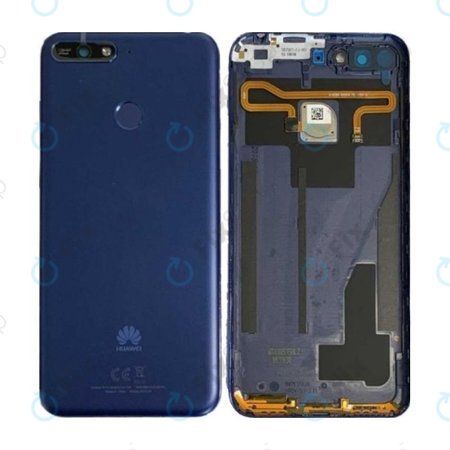 Huawei Y6 Prime (2018) - Bateriový Kryt + Senzor Otisku (Modrá)