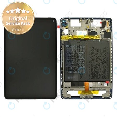 Huawei MatePad Pro - LCD Displej + Dotykové Sklo + Rám + Baterie (Midnight Grey) - 02353KJQ