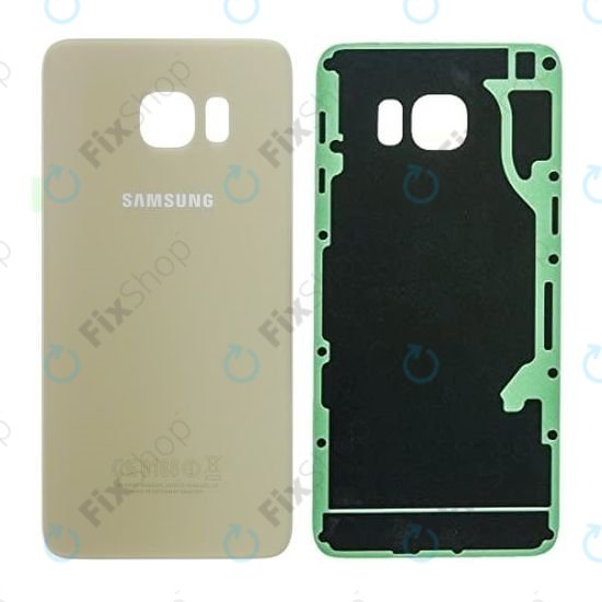 Samsung Galaxy S6 Edge Plus G928F - Bateriový Kryt (Gold Platinum) - GH82-10336A Genuine Service Pack