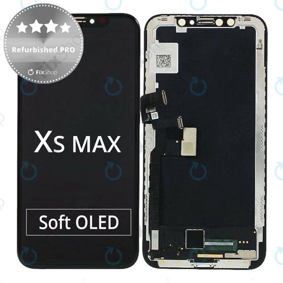 Apple iPhone XS Max - LCD Displej + Dotykové Sklo + Rám Refurbished PRO