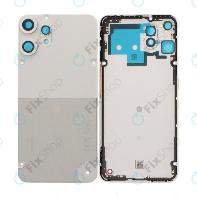 Nothing CMF Phone 2 Pro - Bateriový Kryt Komplet (White)