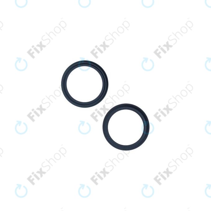 Apple iPhone 13, 13 Mini - Rám Sklíčka Zadní Kamery (Midnight) - 2ks