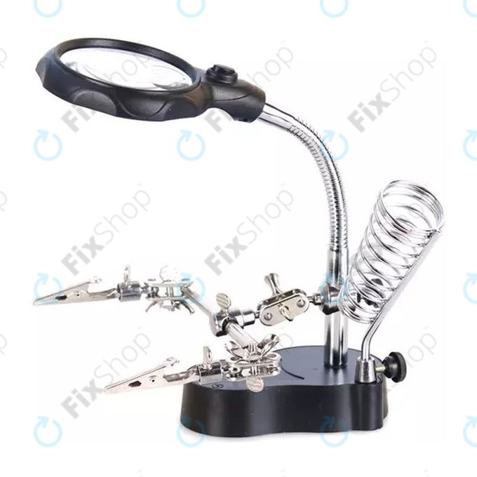 Zeno Desk D3 - Třetí Ruka s Lupou