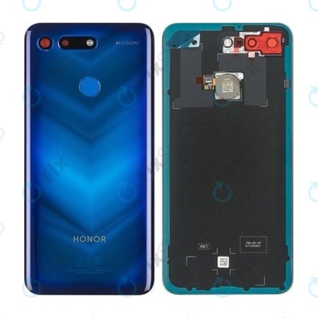 Huawei Honor View 20 - Bateriový Kryt + Senzor Otisku (Phantom Blue) - 02352JKJ, 02352LNV Genuine Service Pack