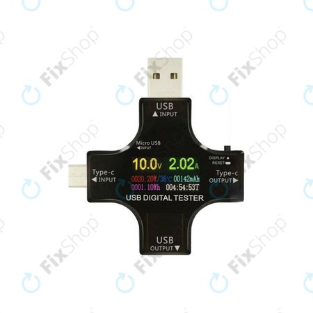 Eversame 2in1 - USB Tester a Multimetr (USB-C a USB 3.0)