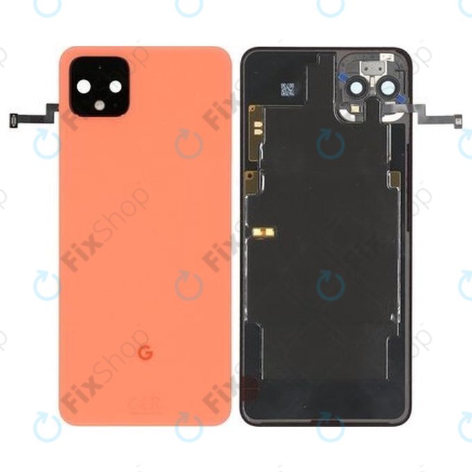 Google Pixel 4 XL - Bateriový Kryt (Oh So Orange) - 20GC20W0009 Genuine Service Pack