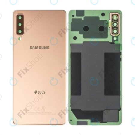 Samsung Galaxy A7 A750F (2018) - Bateriový Kryt (Gold) - GH82-17833C Genuine Service Pack