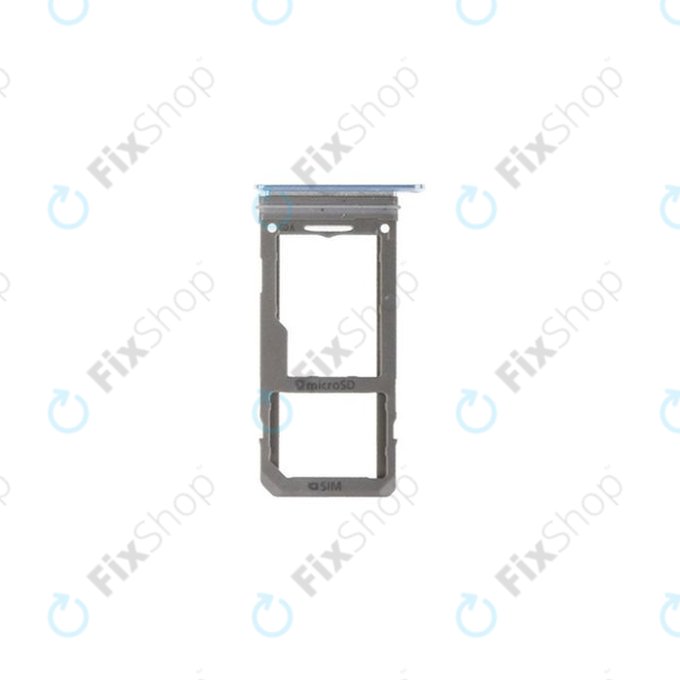 Samsung Galaxy S9 Plus G965F - SIM/SD Slot (Coral Blue) - GH98-42576D Genuine Service Pack