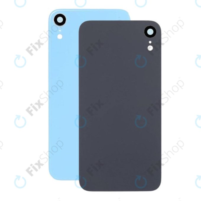 Apple iPhone XR - Sklo Zadního Housingu + Sklíčko Kamery (Blue)